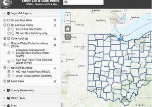 Seville Ohio Map Oil Gas Well Locator