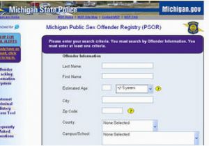 Sex Offender Map Michigan Law Talk What are the Rules for Sex Offender List who is Allowed
