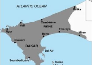 Shark attacks California Map Pdf Shark attacks In Dakar and the Cap Vert Peninsula Senegal Low