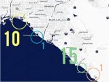 Shark attacks California Map Shark Migration In southern California Surfline
