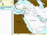 Sheppard software Europe Map Interactive Map Of Middle East Capitals Of Middle East