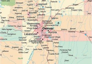 Sheridan Colorado Map Amazon Com Push Pin Travel Maps Personalized Colorado with Black