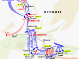 Shiloh Tennessee Map atlanta Campaign Battle Map Kennesaw National Battlefield Park atl