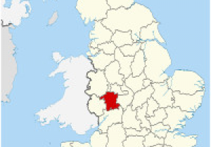 Show Map Of England with Counties Worcestershire Wikipedia