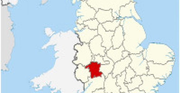 Show Map Of England with Counties Worcestershire Wikipedia