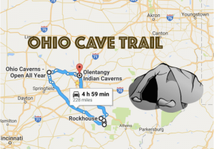 Show Map Of Ohio This Map Shows the Shortest Route to 7 Of Ohio S Most Incredible