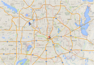 Show Me A Map Of Dallas Texas Google Maps Memphis D1softball Net