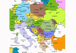 Show Me A Map Of Eastern Europe 36 Intelligible Blank Map Of Europe and Mediterranean