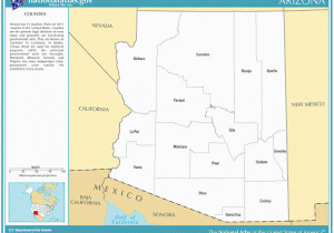 Show Me the Map Of Arizona Printable Maps Reference