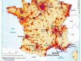 Show Me the Map Of France France Population Density and Cities by Cecile Metayer Map Show Me the Map Of France France Population Density and Cities by Cecile Metayer Map
