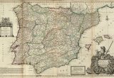 Show Me the Map Of Spain File Spain and Portugal Herman Moll 1711 Jpg Wikimedia