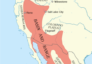 Sierra Nevada Mountains Spain Map Basin and Range Province Wikipedia