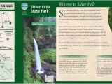 Silver Falls oregon Map Silver Falls State Park Maplets