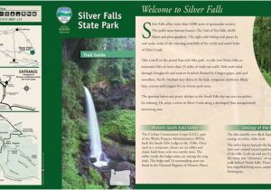 Silver Falls oregon Map Silver Falls State Park Maplets