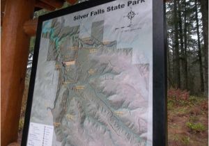 Silverton oregon Map at the Entrance Picture Of Silver Falls State Park Silverton