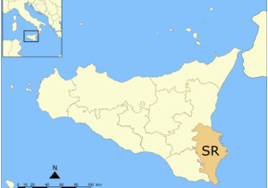 Siracusa Italy Map Provinz Syrakus Wikipedia