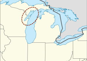 Sister Lakes Michigan Map Green Bay Lake Michigan Wikipedia