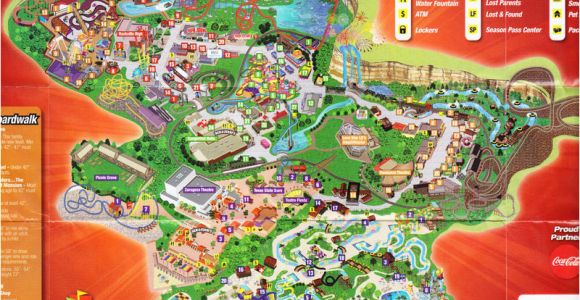 Six Flags Fiesta Texas Map Fiesta Texas San Antonio Map Business Ideas 2013