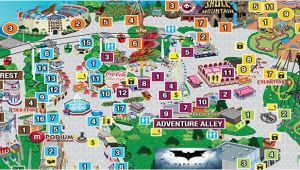 Six Flags Map New England Park Map Six Flags Great Adventure