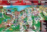 Six Flags New England Park Map Park Map Six Flags Great Adventure