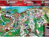 Six Flags New England Park Map Park Map Six Flags Great Adventure