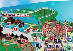 Six Flags New England Park Map Park Map Six Flags Great Adventure