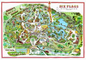 Six Flags Over Georgia Map Six Flags Over Texas Map Awesome Six Flags Over Texas Arlington Map