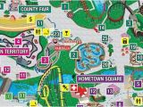 Six Flags Over Georgia Park Map Park Map Six Flags Great America