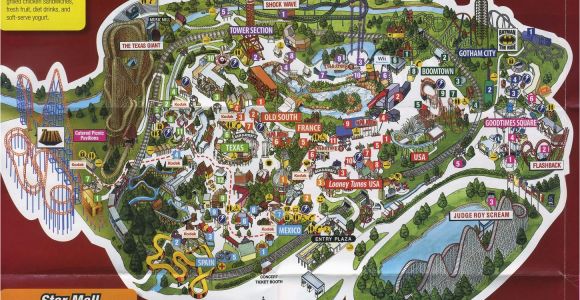 Six Flags Over Texas Map Image Result for Six Flags Texas Map Park Map Designs Texas