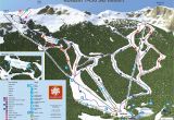 Ski In France Map Trail Map Kolaa In 1450