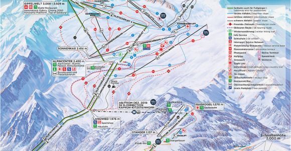 Ski Michigan Map Bergfex Skigebiet Kitzsteinhorn Kaprun Skiurlaub Kitzsteinhorn