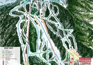 Ski Michigan Map Trail Map Red River