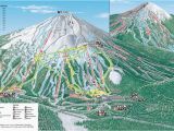 Ski oregon Map Mountains In oregon Map Secretmuseum