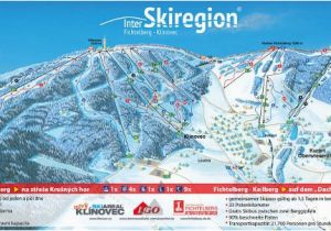 Ski Resorts In New England Map Klinovec Piste Maps