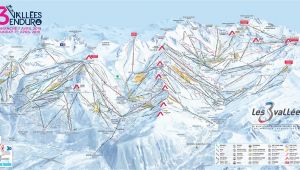 Ski Resorts In Ohio Map Three Valleys Piste Map