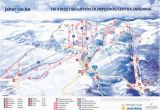 Ski Resorts oregon Map Mount Jahorina Trail Map Onthesnow