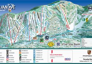 Ski Resorts oregon Map Trail Map Holimont