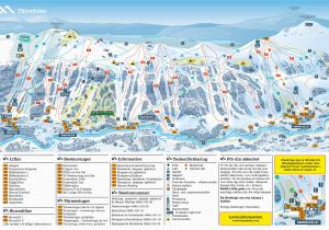 Ski Spain Map Trail Map Tanndalen