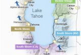 Skiing In California Map Tahoe Ski Resorts Map Fresh southern California attractions Map