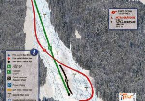 Skiing In Spain Map Trail Map Piatra Gra Itoare