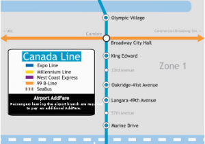 Skytrain Canada Line Map Canada Line Wikivisually