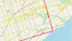 Skytrain Map Canada Line 116 Route Time Schedules Stops Maps Eglinton Ave East