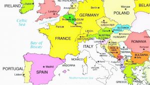 Slovenia On A Map Of Europe 36 Intelligible Blank Map Of Europe and Mediterranean