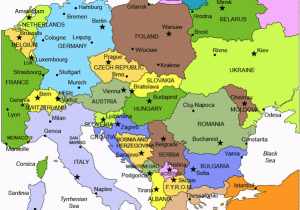 Slovenia On A Map Of Europe 36 Intelligible Blank Map Of Europe and Mediterranean
