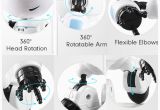 Smart toys Canada Map Jjrc R9 Ruby touch Control Diy Gesture Mini Smart Voiced Alloy Robot toy
