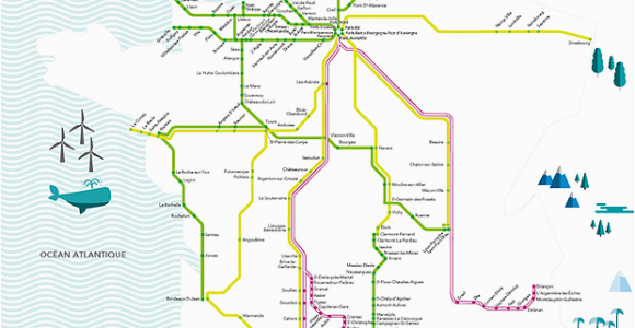 Sncf France Map Texpertis Com Map Of southern France Elegant Intercites