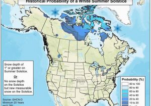 Snow Cover Map Canada Summer solstice Climate and Extremes