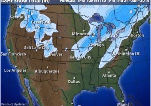 Snow Cover Map Colorado Intellicast 48 Hour Snow forecast In United States