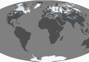 Snow Cover Map Colorado World Wide Daily Snow and Ice Cover Map