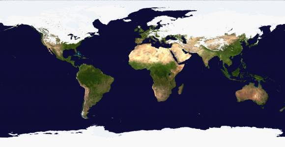 Snow Cover Map Colorado World Wide Daily Snow and Ice Cover Map